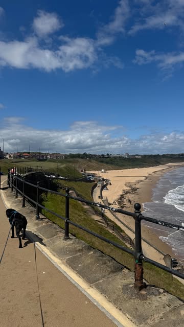 Longsands beach from the promenade